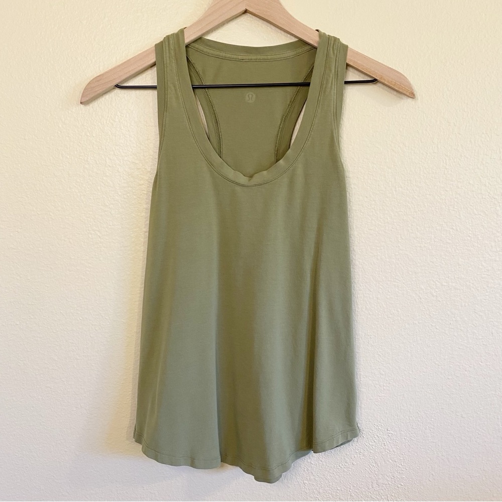 Lululemon Green Tank Top Size 6